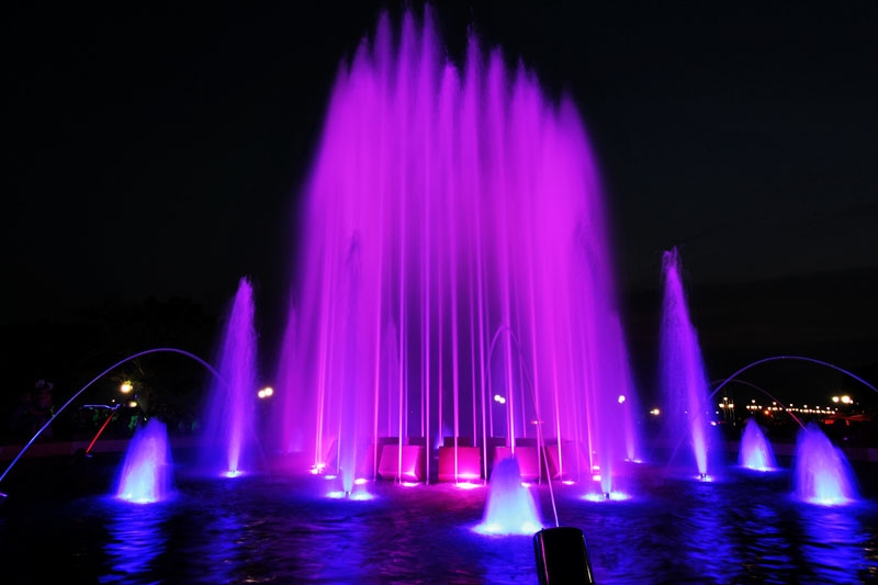 Во Владивостоке скоро заработает светомузыкальный фонтан